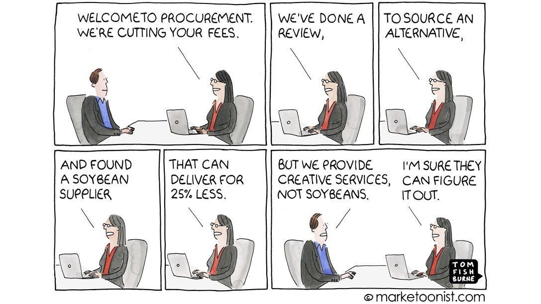 negotiation with Procurement